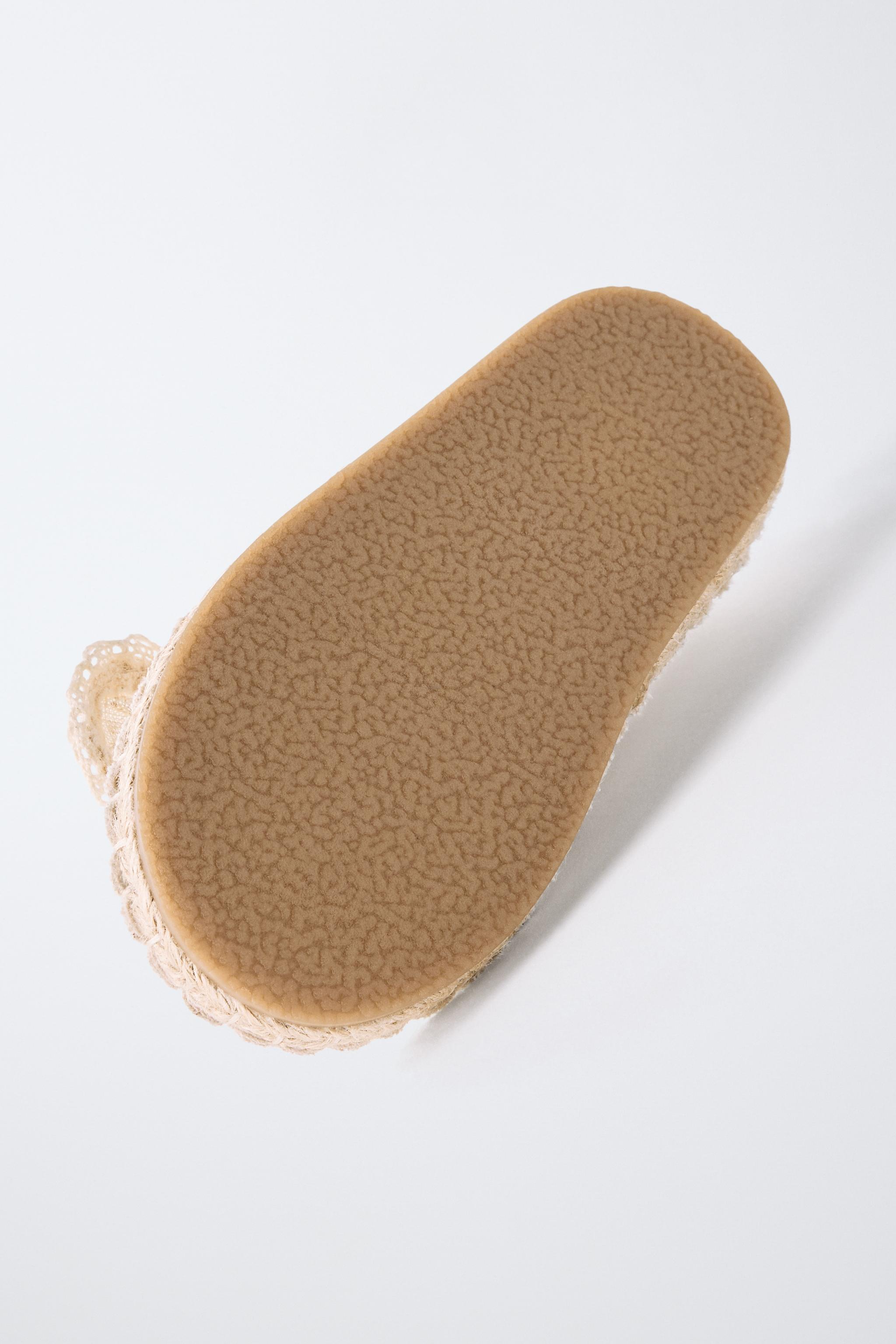 ESPADRILLES AVEC NŒUD